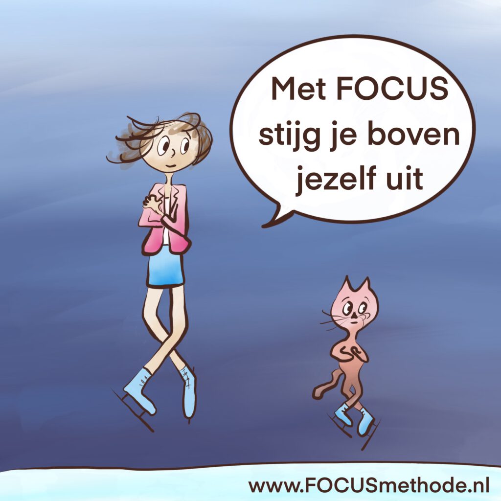 Cindy en haar kat stijgen boven zich zelf uit ... met FOCUS